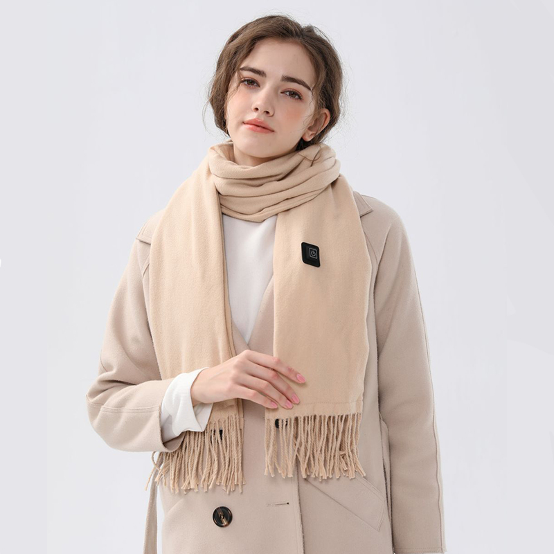 Heated Scarf WJ001 khaki