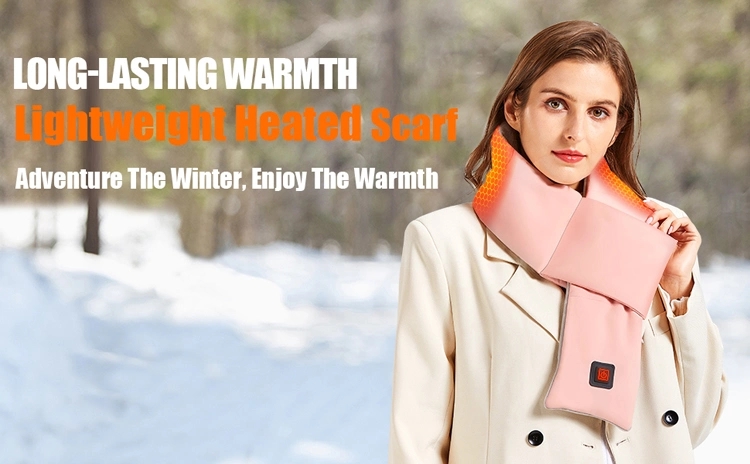 Smart heating scarf