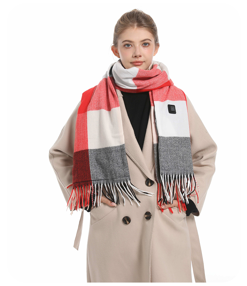 Heated scarf factory